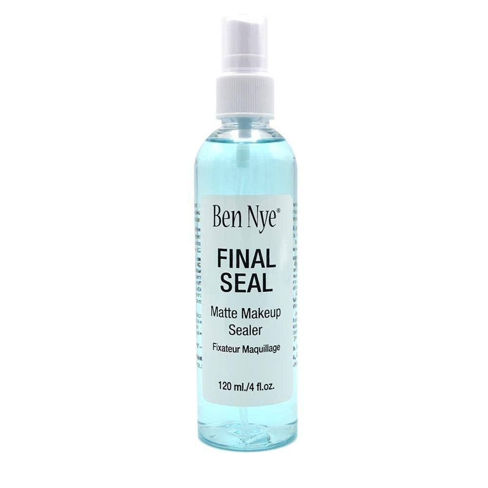 Ben Nye Final Seal Setting Spray – 118 ml (4 Fl Oz) – Langanhaltendes Make-up Fixierspray in Blau