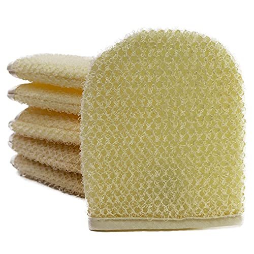 PPHAO Gesichtsreinigungsschwamm – 6er-Pack sanfte Peeling-Waschlappen für die tägliche Reinigung