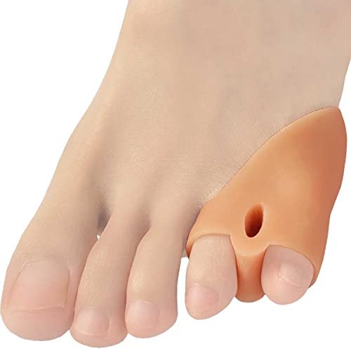 Chiroplax Schneiderballen-Korrekturpads – Beige, Große Größe (4 Stück) – Schmerzlinderung für den kleinen Zeh
