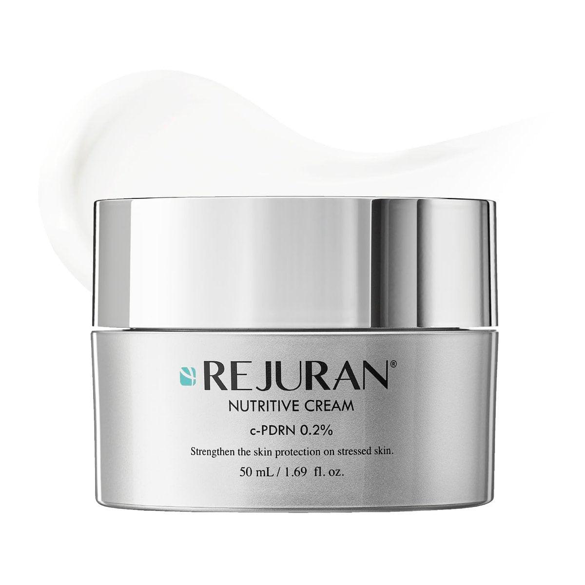 REJURAN® Nutritive Cream, c-PDRN® – Lachs-DNA-Gesichtsfeuchtigkeitscreme für nährende, tiefenwirksame Feuchtigkeitsversorgung. Erreichen Sie strahlende, jugendliche Glas-Haut. Koreanische Hautpflege, klinisch entwickelt (1,69 fl oz)
