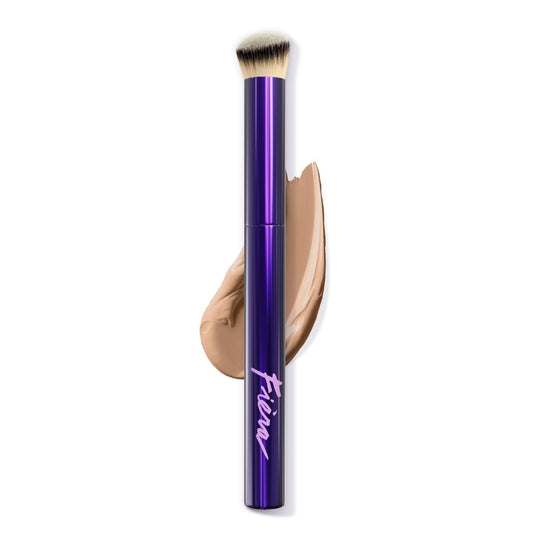 FIÈRA Konturierter Concealer-Pinsel für Augen & Nase – Präziser Make-up-Pinsel für nahtloses Verblenden – Weich, fusselfrei, tierversuchsfrei für punktuelles Abdecken & schwer erreichbare Stellen