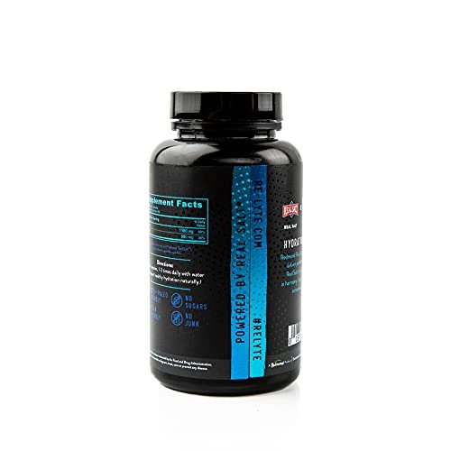 REDMOND Re-Lyte Hydrationskapseln, 120 Kapseln – Elektrolyt-Komplex für optimale Flüssigkeitsversorgung