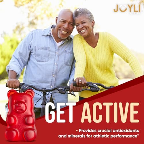 JOYLI Quercetin Gummis – Quercetin mit Bromelain, Zink, Vitamin C & D3 – 500 mg Immunsystem & Allergien – für Kinder & Erwachsene – 60 Stück