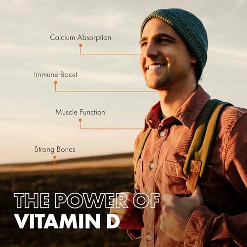 Incite Nutrition Vitamin D 5000 IE – 400 Premium Vitamin D3 Mikrotabletten zum Schlucken – Hochdosiertes Cholecalciferol VIT D3 5000 IE – Vegetarisches Nahrungsergänzungsmittel – Hergestellt in Großbritannien
