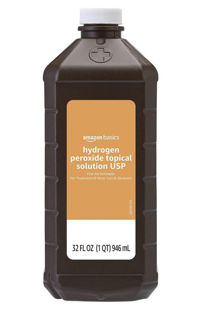 Wasserstoffperoxid Lösung zur Wunddesinfektion, 946 ml (32 fl oz) – Antiseptikum für Schnitte, Schürfwunden und Erste Hilfe