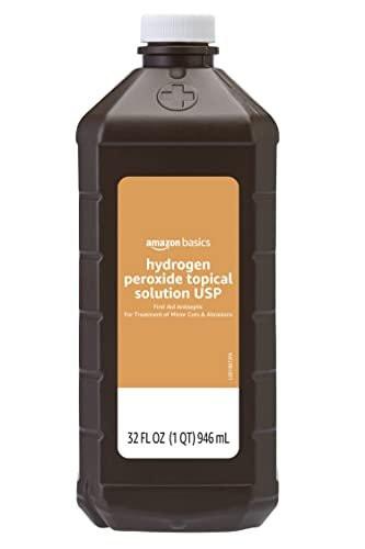 Wasserstoffperoxid Lösung zur Wunddesinfektion, 946 ml (32 fl oz) – Antiseptikum für Schnitte, Schürfwunden und Erste Hilfe