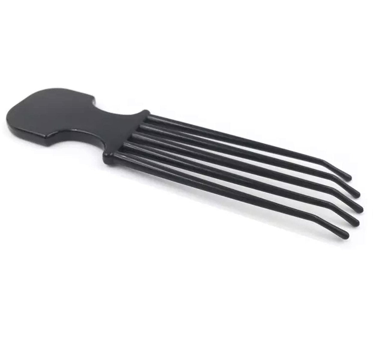 Coiffure Extensions CE Kopfhautkratzer - Taschenkamm für juckende Kopfhaut, schwarz, Kunststoff