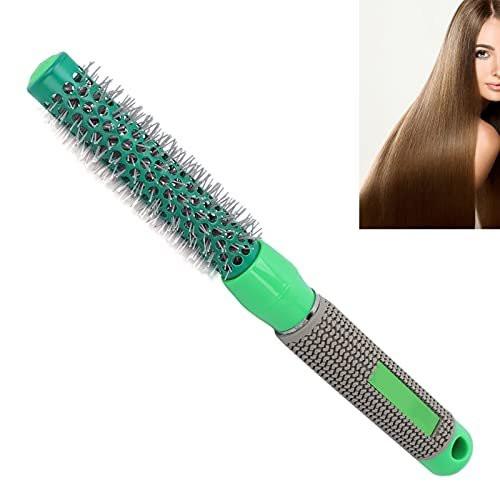 Runde Lockenbürste, Haarkurler Hitze-Rundbürste Stylingbürste mit Holzgriff zum Locken der Haare (3/4 Zoll)