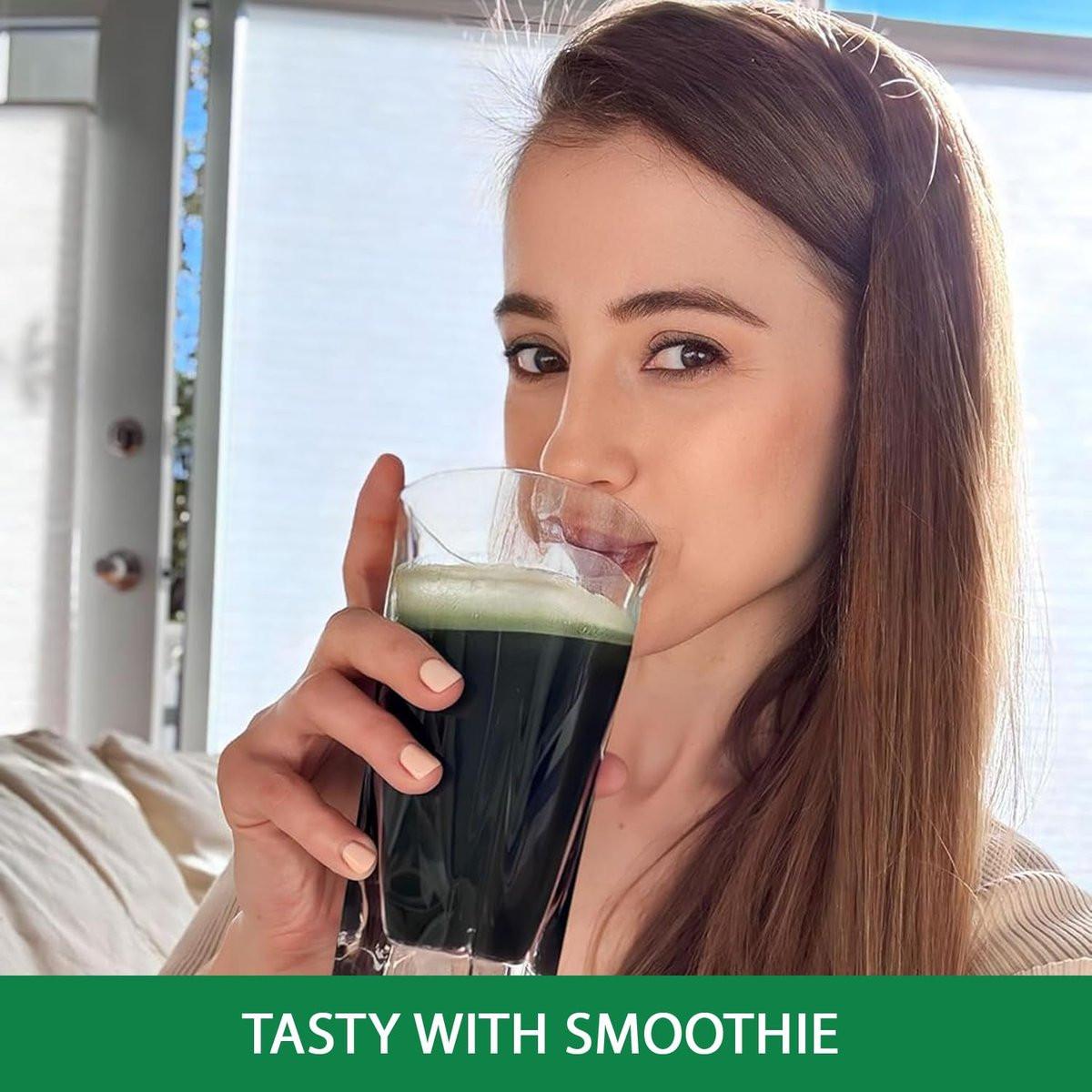 Kate Naturals Bio Spirulina Pulver – Immununterstützung & Antioxidantien, nährstoffreiches Superfood (227 g, USDA Bio, Non-GMO, glutenfrei)