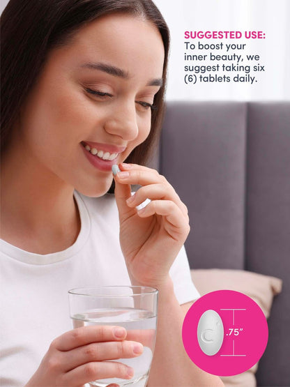 NeoCell Kollagen-Peptid-Kapseln | 270 Kapseln | mit Vitamin C und Biotin | Weidehaltung Rind | Für Haut, Haare & Nägel | Für Frauen und Männer
