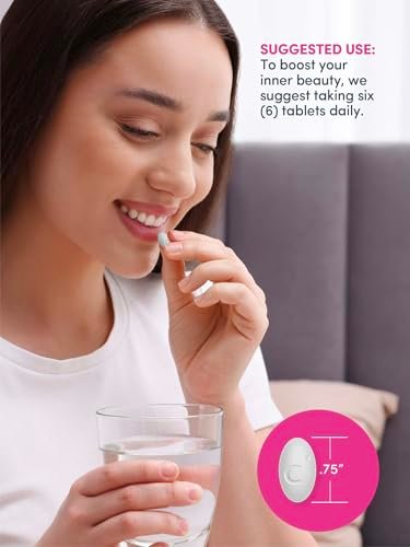NeoCell Kollagen-Peptid-Kapseln | 270 Kapseln | mit Vitamin C und Biotin | Weidehaltung Rind | Für Haut, Haare & Nägel | Für Frauen und Männer