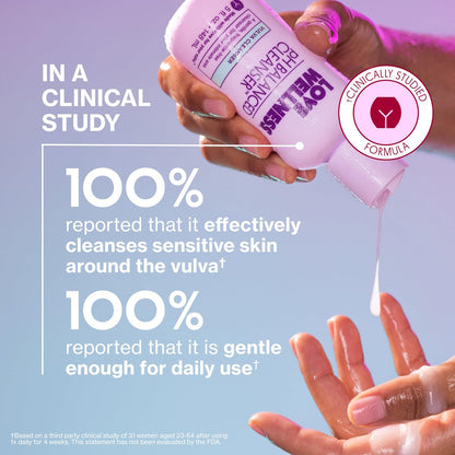 Love Wellness pH-Balance-Reiniger | Femininwaschgel | Duftfrei | Intimwaschgel für ausgeglichenen pH-Wert, Intimhygiene & Gesundheit | Nicht reizend mit Aloe Vera für empfindliche Haut | 150 ml