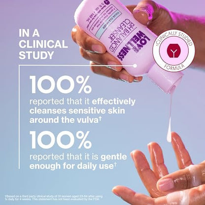 Love Wellness pH-Balance-Reiniger | Femininwaschgel | Duftfrei | Intimwaschgel für ausgeglichenen pH-Wert, Intimhygiene & Gesundheit | Nicht reizend mit Aloe Vera für empfindliche Haut | 150 ml