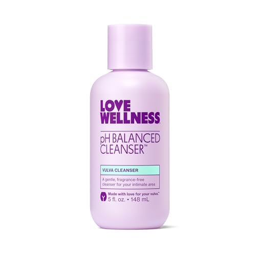 Love Wellness pH-Balance-Reiniger | Femininwaschgel | Duftfrei | Intimwaschgel für ausgeglichenen pH-Wert, Intimhygiene & Gesundheit | Nicht reizend mit Aloe Vera für empfindliche Haut | 150 ml