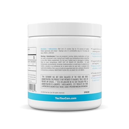 Yes You Can! Aloe Vera Pulvergetränk - Hydrationsbooster mit Bio-Aloe Vera Extrakt - Leckere Ananasgeschmack - 40 Portionen - Hergestellt in USA