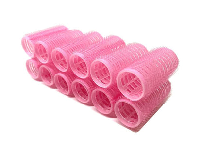 Selbsthaftende Lockenwickler Medium – 12er-Pack Profi-Salon-Haarcurler in verschiedenen Farben