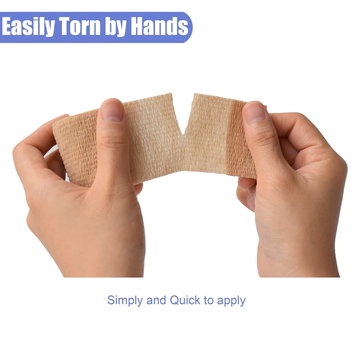 Gondiane 9er-Pack 2" x 5 Yards Selbstklebende Bandage, Selbstklebende Wickel für Knöchel, Handgelenk, Finger, Sport, Atmungsaktives Kohäsivband für Haustiere (Mehrfarben)