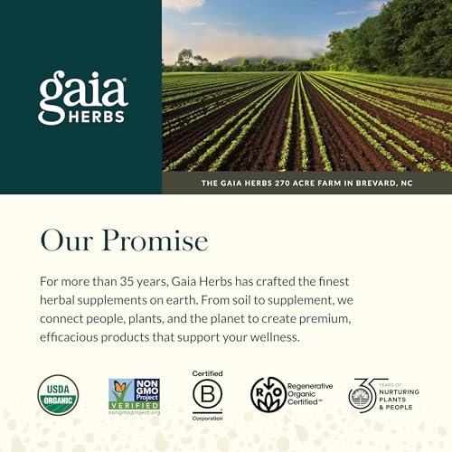 Gaia Herbs Relax Gummis – Fördert ein ruhiges Gefühl* – mit Passionsblume & Zitronenmelisse – 45 vegane Gummis (15 Portionen)