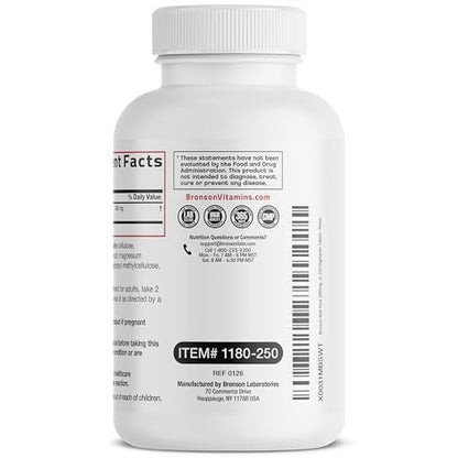 Bronson Rote Beete Extra Stärke, Non-GMO, 250 Vegetarische Tabletten