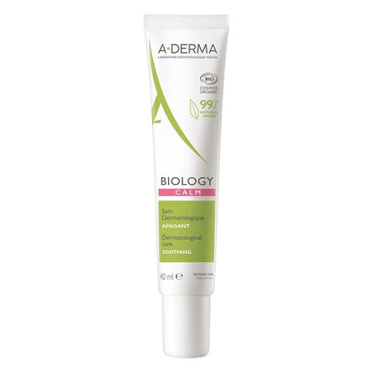 A-derma Biology Calm 40ml – Beruhigende Feuchtigkeitspflege für empfindliche Haut