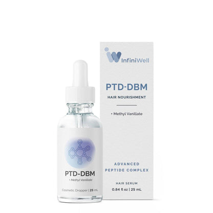 InfiniWell PTD-DBM Peptid-Haarserum für volleres Haar – Kopfhautbehandlung für sichtbares Wachstum und Follikelerneuerung – Stärkung der Wiederherstellung, Strähnenintegrität und optimaler Dichte (25 ml)