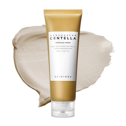 SKIN1004 Madagascar Centella Ampoule Schaum, 125 ml – Koreanischer Gesichtsreiniger & Make-up Entferner mit Centella Asiatica, Sanfte tägliche Reinigung für weiche Haut, Koreanische Hautpflege
