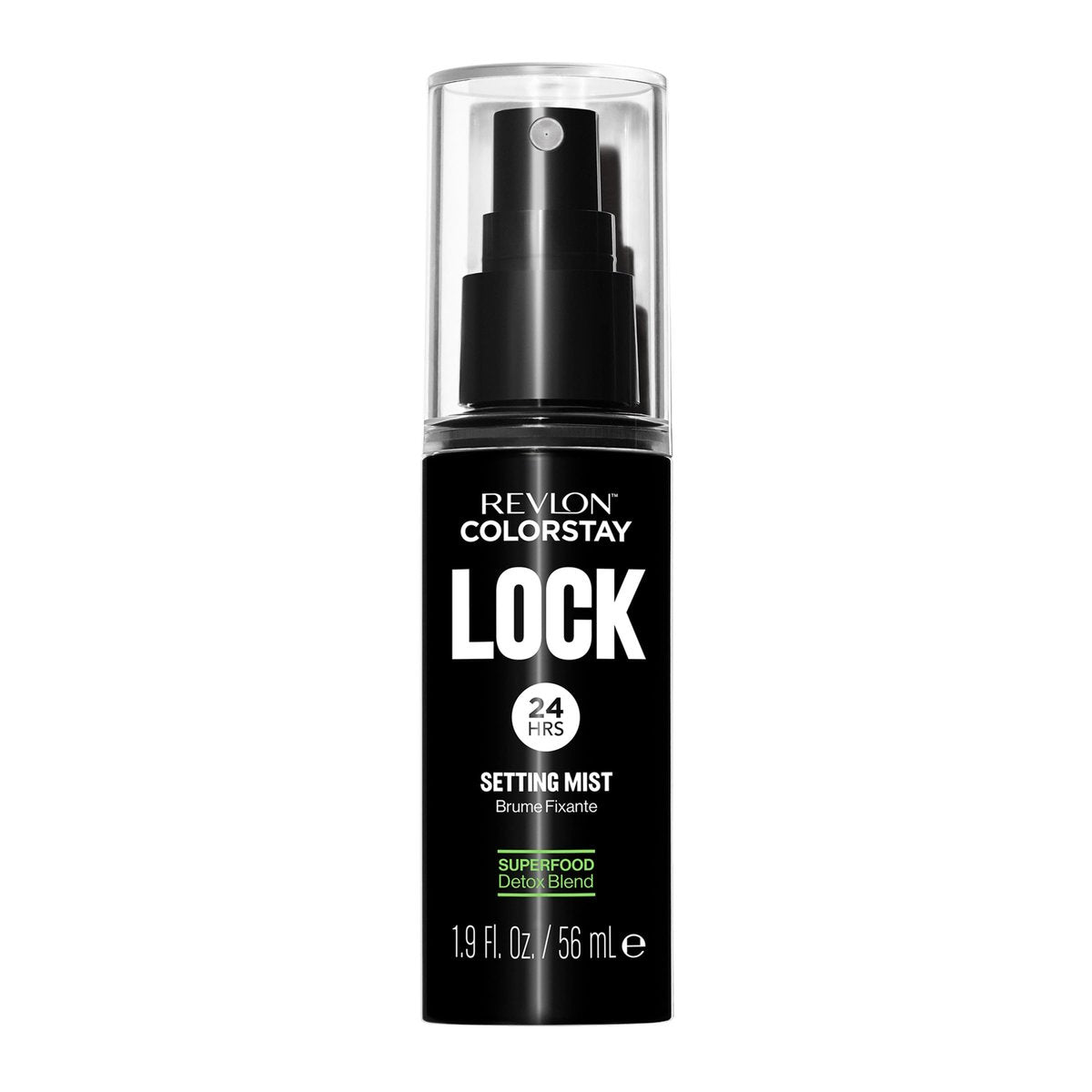 Revlon Colorstay 24h Lock Setting Mist – Mattierender & ölabsorbierender Make-up-Fixierspray, übertragungssicher & maskenfreundlich, 56 ml