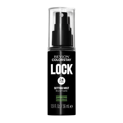 Revlon Colorstay 24h Lock Setting Mist – Mattierender & ölabsorbierender Make-up-Fixierspray, übertragungssicher & maskenfreundlich, 56 ml