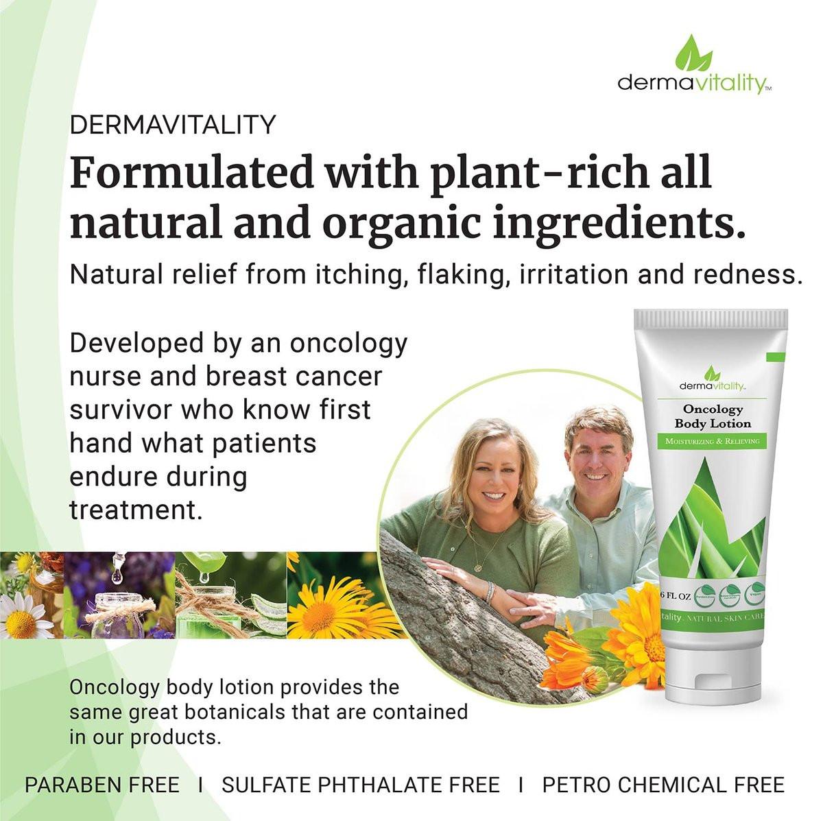 UltimateVitality Oncology Creme für Chemo-Patienten – Natürliche, organische Chemo-Lotion, paraben- und phthalatfrei, feuchtigkeitsspendend für empfindliche und gereizte Haut – 170 g