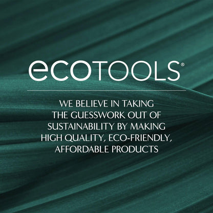 EcoTools Buff + Polish Badebürste – Lange Handbürste für Rücken & schwer erreichbare Stellen, Peelingbürste für sanfte Reinigung & Toten Hautentfernung, umweltfreundlich, vegan, 1 Stück