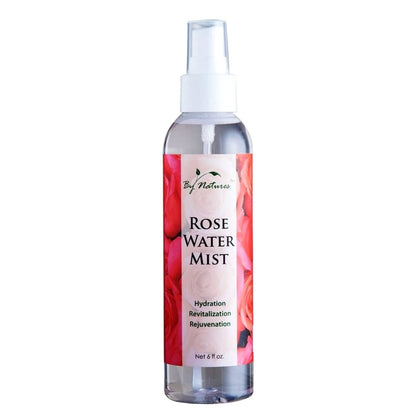 By Natures Rosenwasser-Spray – Feuchtigkeitsspray für Gesicht und Körper, 1 Unze