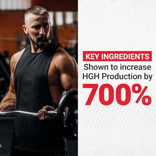 Force Factor Prime HGH-Sekretionsaktivator - HGH-Ergänzung für Männer mit klinisch untersuchtem AlphaSize zur Unterstützung der HGH-Produktion, Steigerung der Trainingskraft und Verbesserung der Leistung, 75 Kapseln