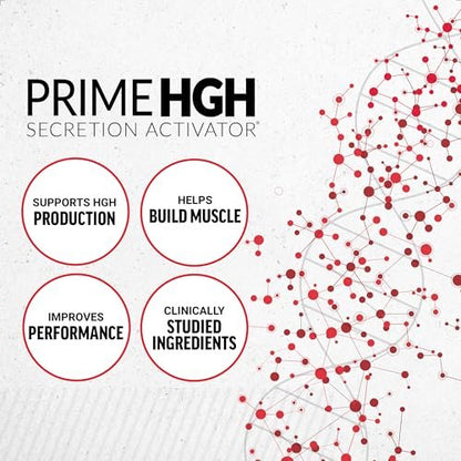 Force Factor Prime HGH-Sekretionsaktivator - HGH-Ergänzung für Männer mit klinisch untersuchtem AlphaSize zur Unterstützung der HGH-Produktion, Steigerung der Trainingskraft und Verbesserung der Leistung, 75 Kapseln
