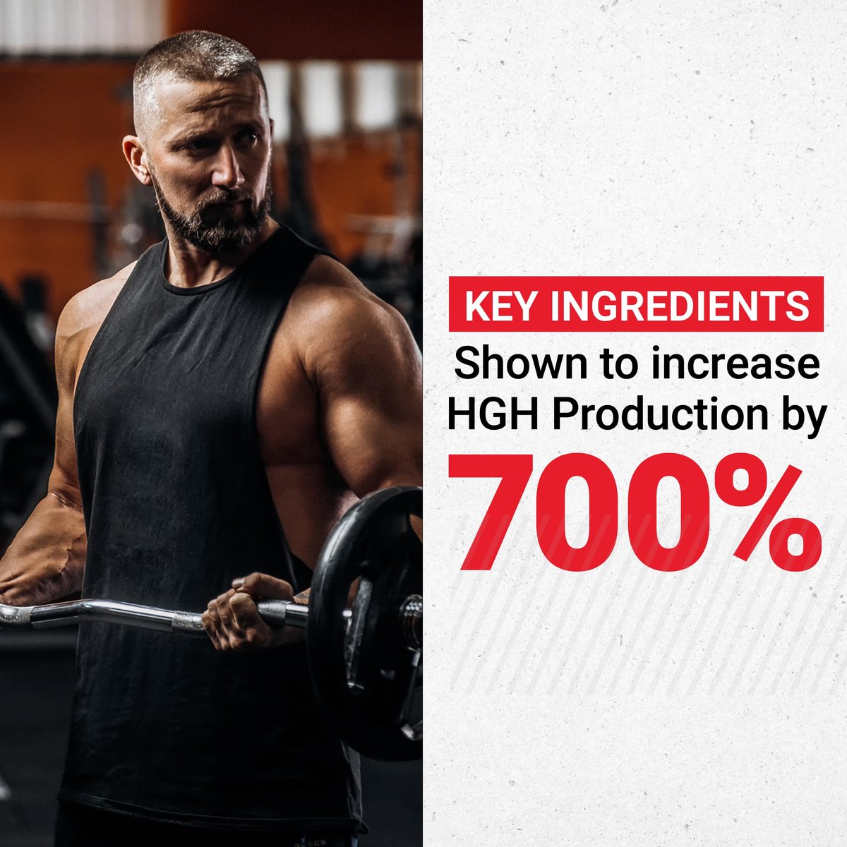 Force Factor Prime HGH-Sekretionsaktivator - HGH-Ergänzung für Männer mit klinisch untersuchtem AlphaSize zur Unterstützung der HGH-Produktion, Steigerung der Trainingskraft und Verbesserung der Leistung, 75 Kapseln