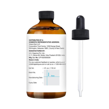 Majestic Pure Sonnenblumenöl – 100 % reines und natürliches ätherisches Öl mit Glaspipette, 118 ml – ideal für Diffuser, Aromatherapie, Seifen- und Kerzenherstellung