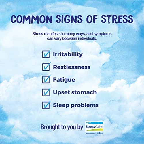 Boiron StressCalm Tabletten gegen Stress, Ängste, Nervosität, Reizbarkeit und Müdigkeit - 120 Stück