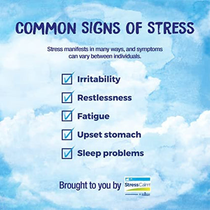 Boiron StressCalm Tabletten gegen Stress, Ängste, Nervosität, Reizbarkeit und Müdigkeit - 120 Stück