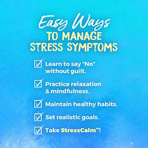Boiron StressCalm Tabletten gegen Stress, Ängste, Nervosität, Reizbarkeit und Müdigkeit - 120 Stück