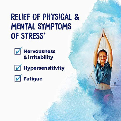 Boiron StressCalm Tabletten gegen Stress, Ängste, Nervosität, Reizbarkeit und Müdigkeit - 120 Stück
