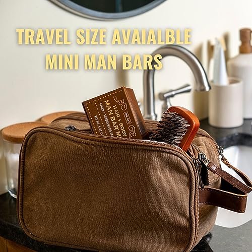 San Francisco Soap Company Herren Seifenset | 6-teiliges Naturseifenset mit maskulinen Düften, 2 Unzen (6er-Pack)