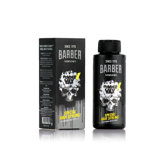 BARBER MARMARA Haar-Puder für Männer 20g - Matt-Effekt Styling-Puder für Frauen & Männer