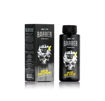 BARBER MARMARA Haar-Puder für Männer 20g - Matt-Effekt Styling-Puder für Frauen & Männer