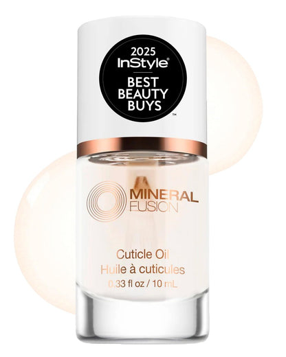 Mineral Fusion Nagelhautöl Nagelpflege - Natürlicher Feuchtigkeitsspender mit Vitamin E und Süßmandelöl - Pflegt & Schützt die Nagelhaut - Vegan, 99% natürlich gewonnene Formel - 0,33 oz
