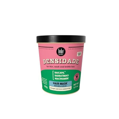 Lola From Rio Densidade Haarmaske für feines, schwaches, brüchiges Haar und Haarausfall – Fördert Haarwachstum, verbessert Widerstandskraft, Dichte und Volumen, 240 ml