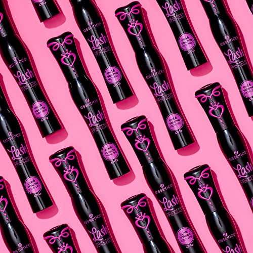 essence Lash Princess Curl & Volume Mascara – Vegan & Tierversuchsfrei (3er-Pack, Schwarz)