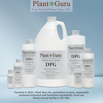 Plant Guru Dipropylenglykol DPG 946 ml – Duftqualität Trägeröl für Parfüm, Körperöle und Räucherwerk