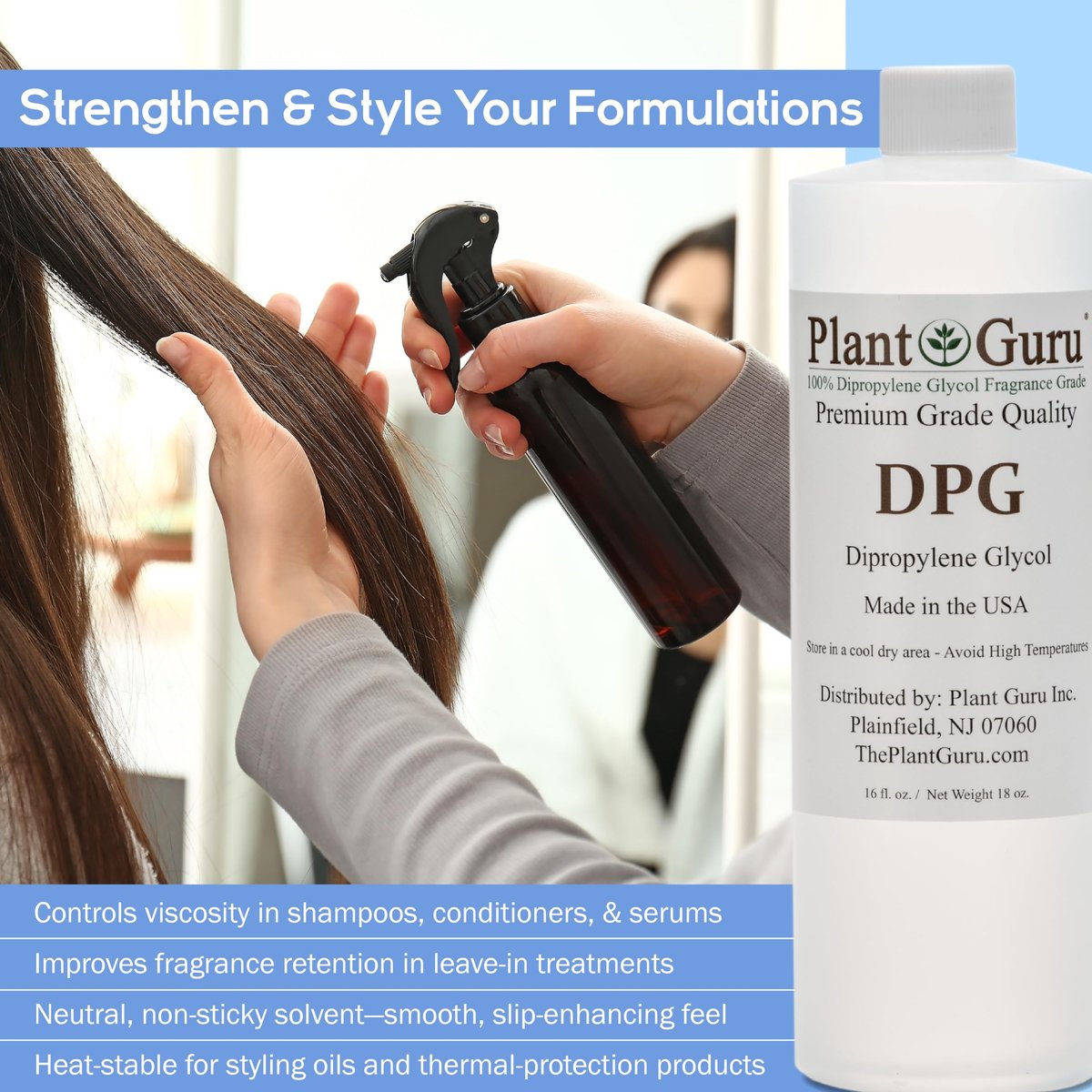 Dipropylenglykol DPG 8 oz. - Duftstoff-Trägeröl - Ideal für Räucherwerk, Parfüm und Körperöle