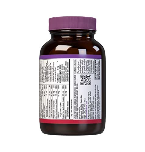 Bluebonnet Nutrition Ladies’ ONE 40+ Whole Food-Bed Multiple – Frauen Multivitamin für Frauen ab 40, Sojafrei, Nicht-GVO, Glutenfrei, 30 pflanzliche Kapseln, 30 Portionen