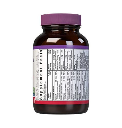 Bluebonnet Nutrition Ladies’ ONE 40+ Whole Food-Bed Multiple – Frauen Multivitamin für Frauen ab 40, Sojafrei, Nicht-GVO, Glutenfrei, 30 pflanzliche Kapseln, 30 Portionen