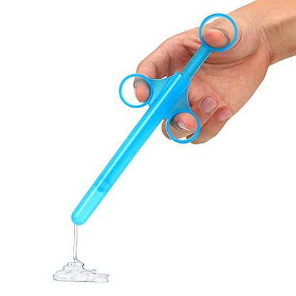 Famolay Lube Applikator für Frauen und Männer, 2 Stück Injektor mit 10 ml Skala, abgerundete Kappe, wiederverwendbar, leicht zu reinigen